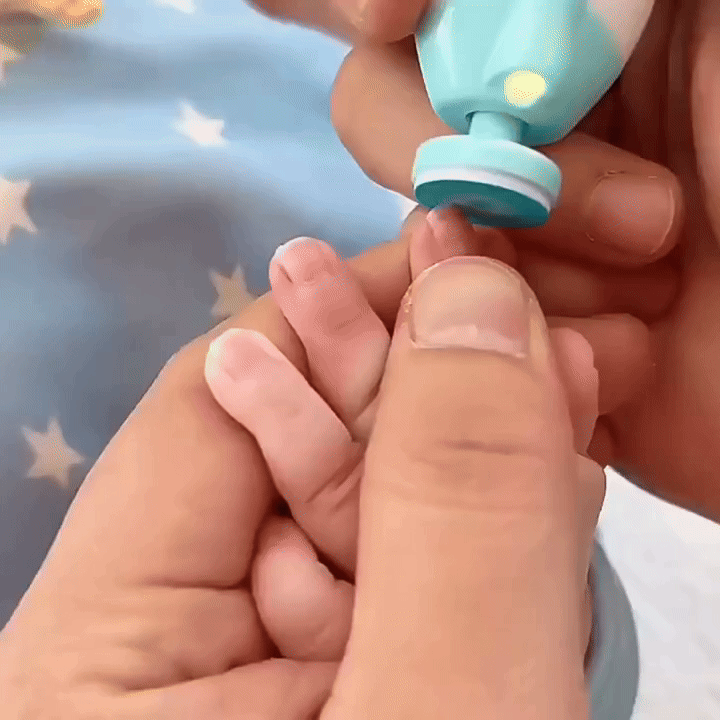 Baby Electric Nail Trimmer Set | Safe & Gentle Nail Care for Infants