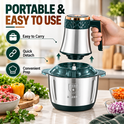 Stainless Steel Food Chopper | Best For Kitchen
