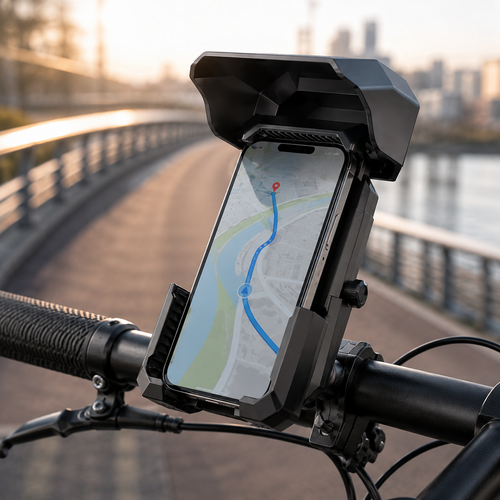 Flexible & Adjustable Bike Holder - Space-Saving Wall & Garage Mount