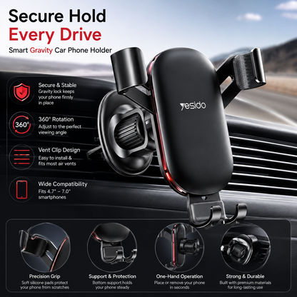 LP Car Mount - Premium Air Vent Mobile Holder
