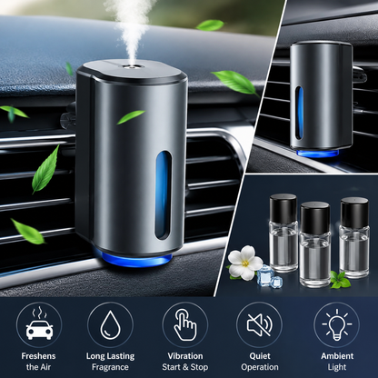 Smart Car Air Freshener - Natural French Perfume | 45 Days Long-Lasting