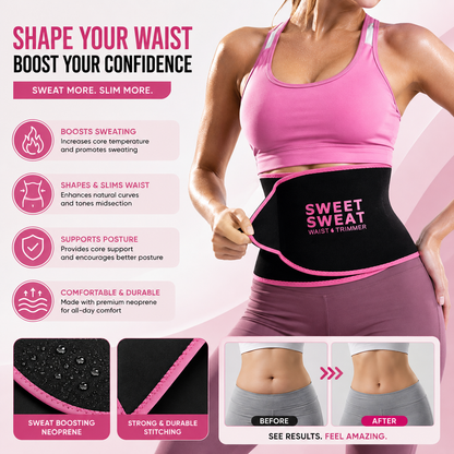 Belly Lose Weight Trimmer Belt - Adjustable Waist Slimming & Fitness