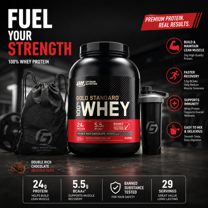 ON Gold Standard 100% Whey Protein - Original Flavor, 907g