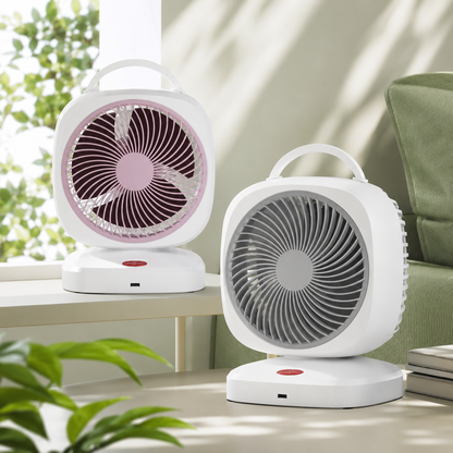 Mini Circulation Fan - Compact, Quiet & Powerful Cooling