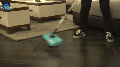 Magic 360° Floor Sweeper - Manual Rotating Cleaning Brush for Home