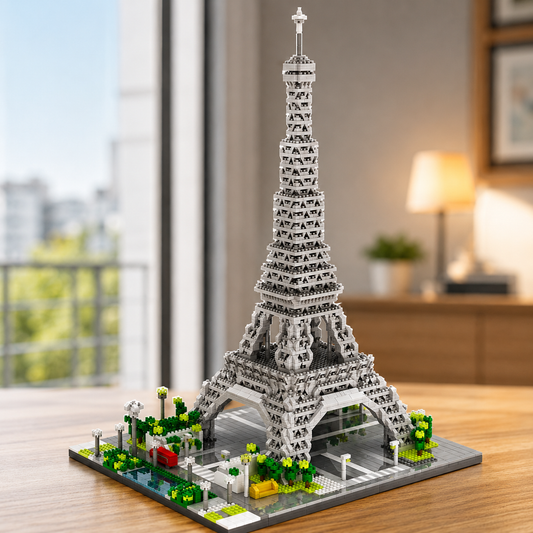 Jianhui Paris Tower Block Set - Kids Building Architecture Toy