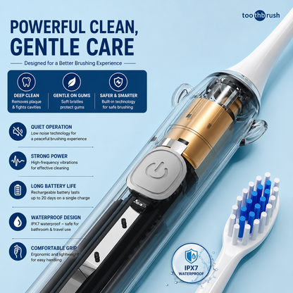 Children’s Cartoon Electric Toothbrush Fun & Gentle Brushing