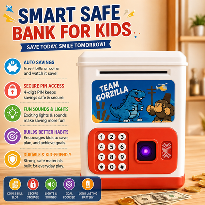 Kids Electronic Money Box - Password Piggy Bank Fun Toy Gift