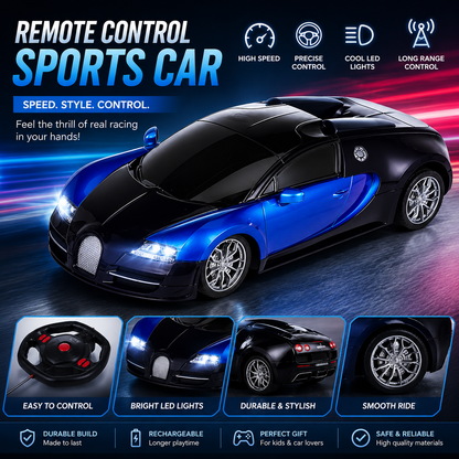 RC Racing Car for Kids - Fast, Fun & Remote Control Adventure