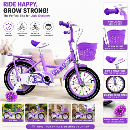 Kids Bicycle - Safe, Stylish & Fun Ride for Boys & Girls