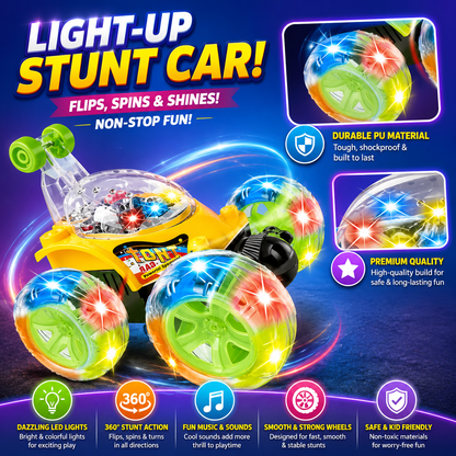 RC Dancing Car for Kids - Music, Lights & Fun Stunt Toy