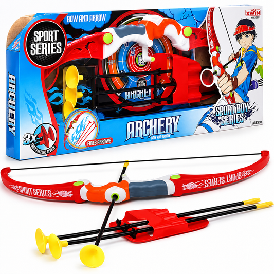 Archery Set for Kids Safe Bow & Arrow Toy with Target