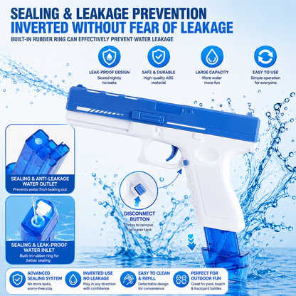 Glock Electric Water Gun | Rechargeable Automatic Water Blaster