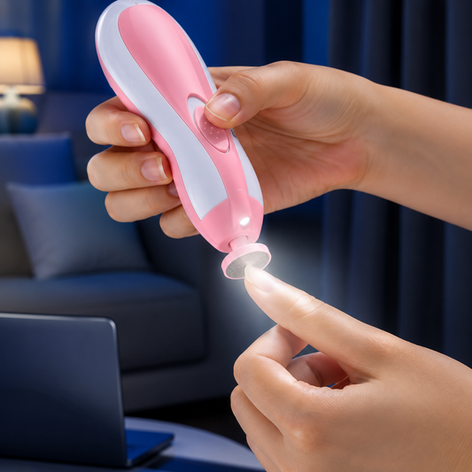 Baby Electric Nail Trimmer Set | Safe & Gentle Nail Care for Infants