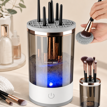 Automatic Multi Brush Cleaner - Sonic Vibration Makeup Brush Washer