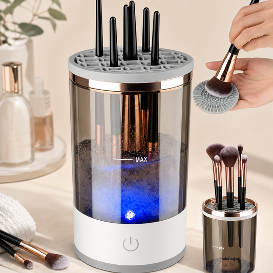 Automatic Multi Brush Cleaner - Sonic Vibration Makeup Brush Washer