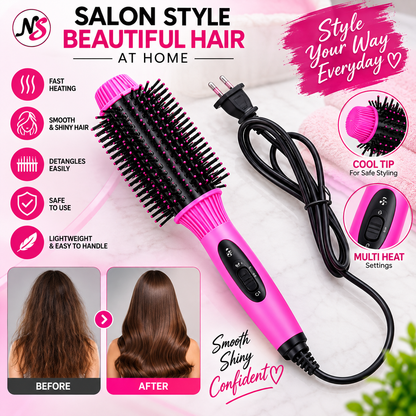 Hair Auto Straightener - Salon Designer NHC 8810 | Ceramic Styling