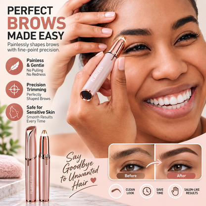 Flawless Brows - Electric Eyebrow Hair Remover for Women