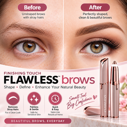 Flawless Brows - Electric Eyebrow Hair Remover for Women