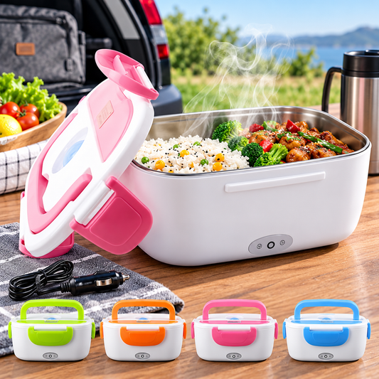 Portable Electric Heater Lunch Box - Fresh & Hot Meals Anywhere