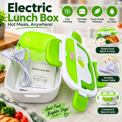Portable Electric Heater Lunch Box - Fresh & Hot Meals Anywhere