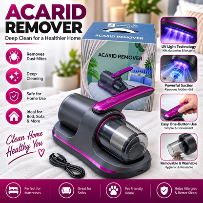 Smart & Heavy Duty Dust & Mite Vacuum Cleaner - Powerful Handheld