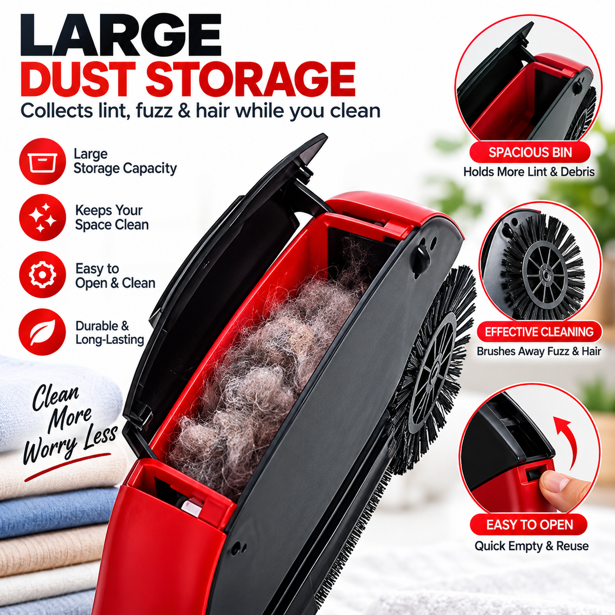 Compact Steam Iron - Portable 2-in-1 Travel Steamer & Garment Care