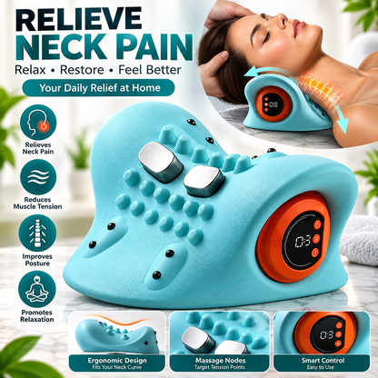 EMS Neck Massager - Pain Relief & Relaxation Anywhere!