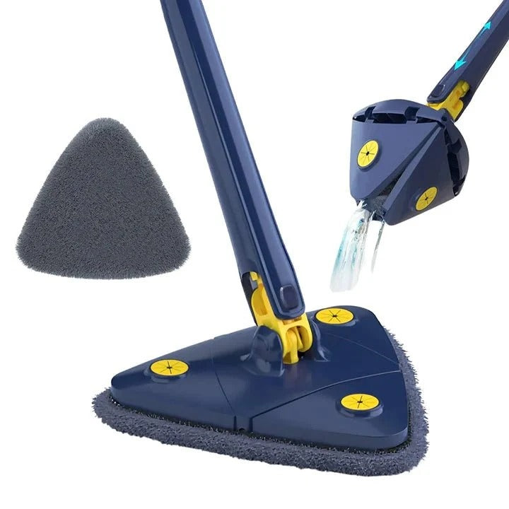 360 Rotating Adjustable Mop |  Microfiber Cleaning Pads