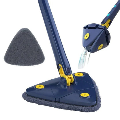 360 Rotating Adjustable Mop |  Microfiber Cleaning Pads
