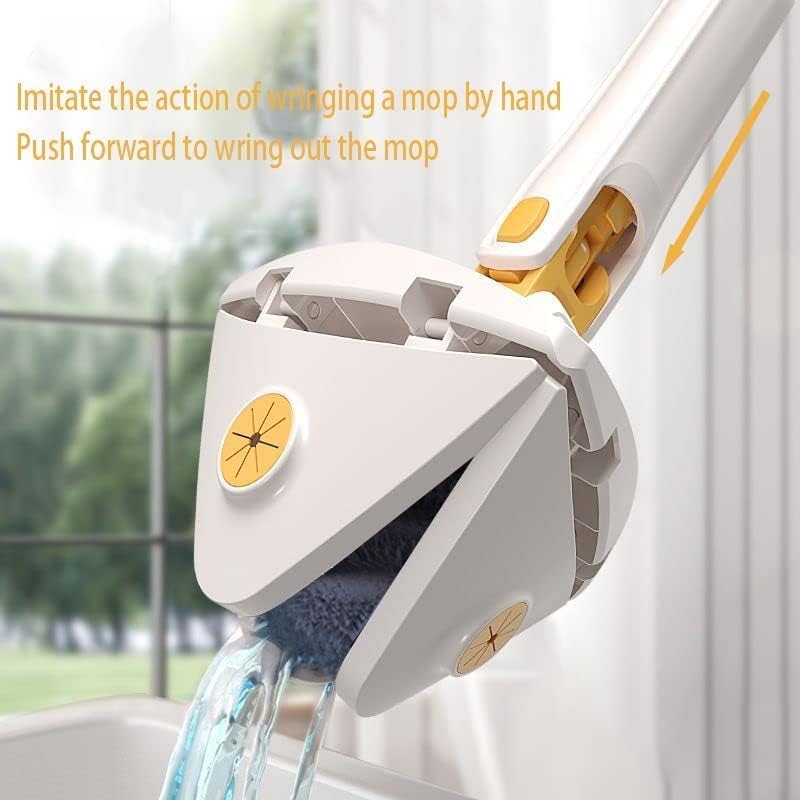 360 Rotating Adjustable Mop |  Microfiber Cleaning Pads