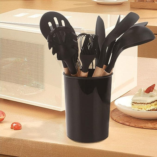12 Pcs Cooking Utensils Set | BPA-Free Silicone