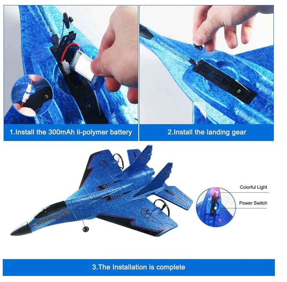 Remote Control Airplane | Crash Resistance