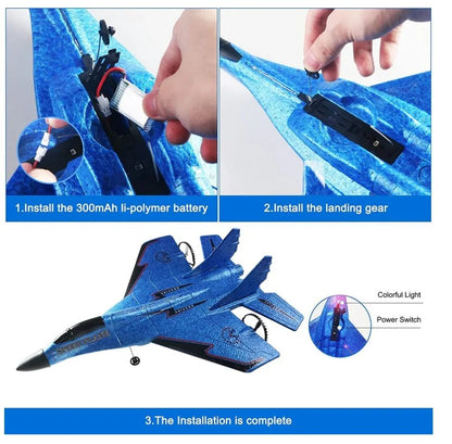 Remote Control Airplane | Crash Resistance