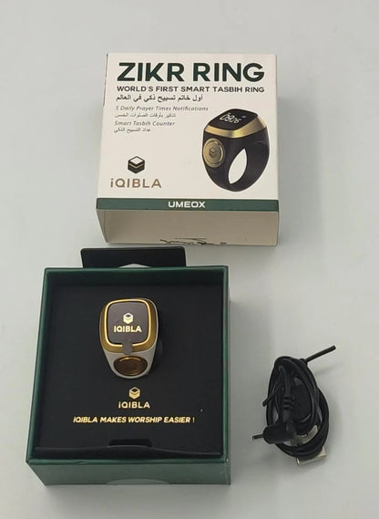 Zikr Ring | Prayer Reminders, Tasbeeh Counter, Bluetooth connectivity, OLED display