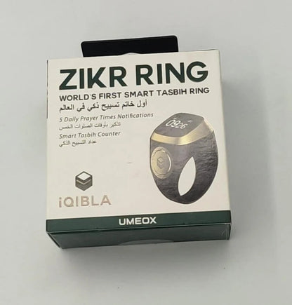 Zikr Ring | Prayer Reminders, Tasbeeh Counter, Bluetooth connectivity, OLED display