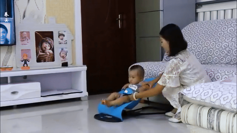 Foldable Soft Baby Bouncing Chair
