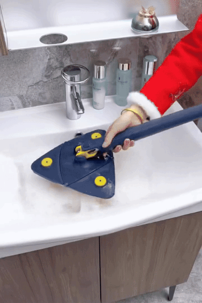 360 Rotating Adjustable Mop |  Microfiber Cleaning Pads