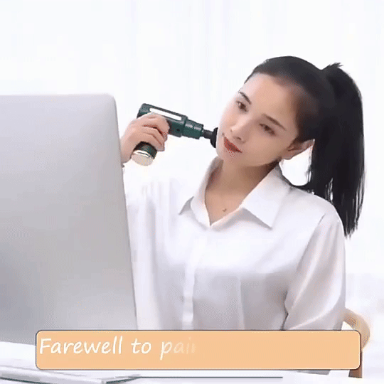 Muscle Massage Gun FH-820 | 6 Vibration Modes & 4 Heads